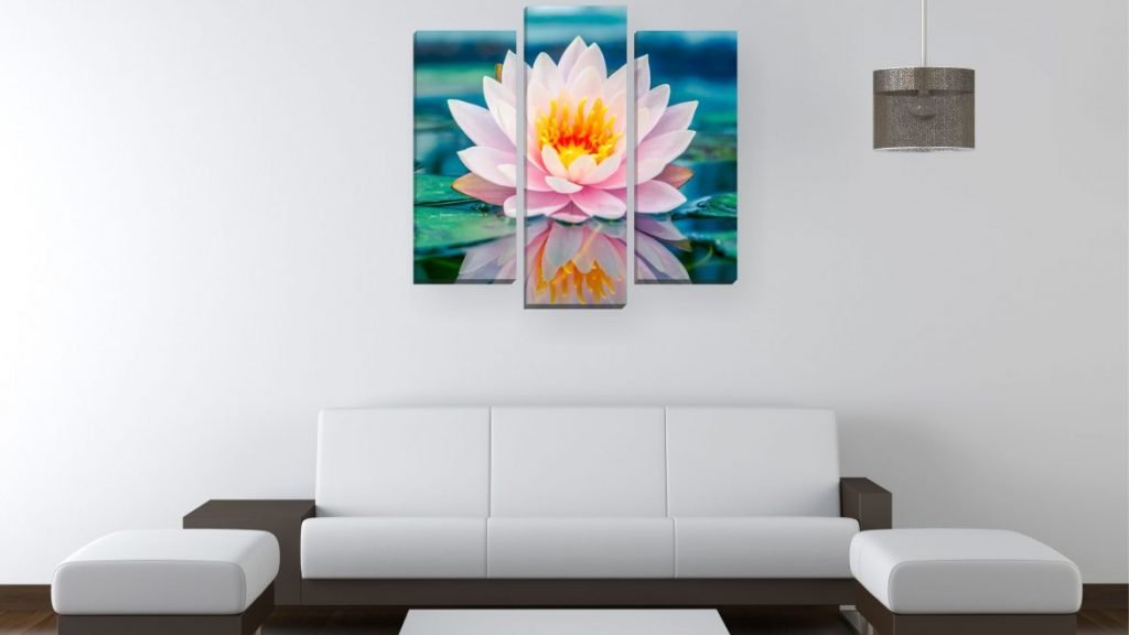 Moduláris festmények a belső terekben