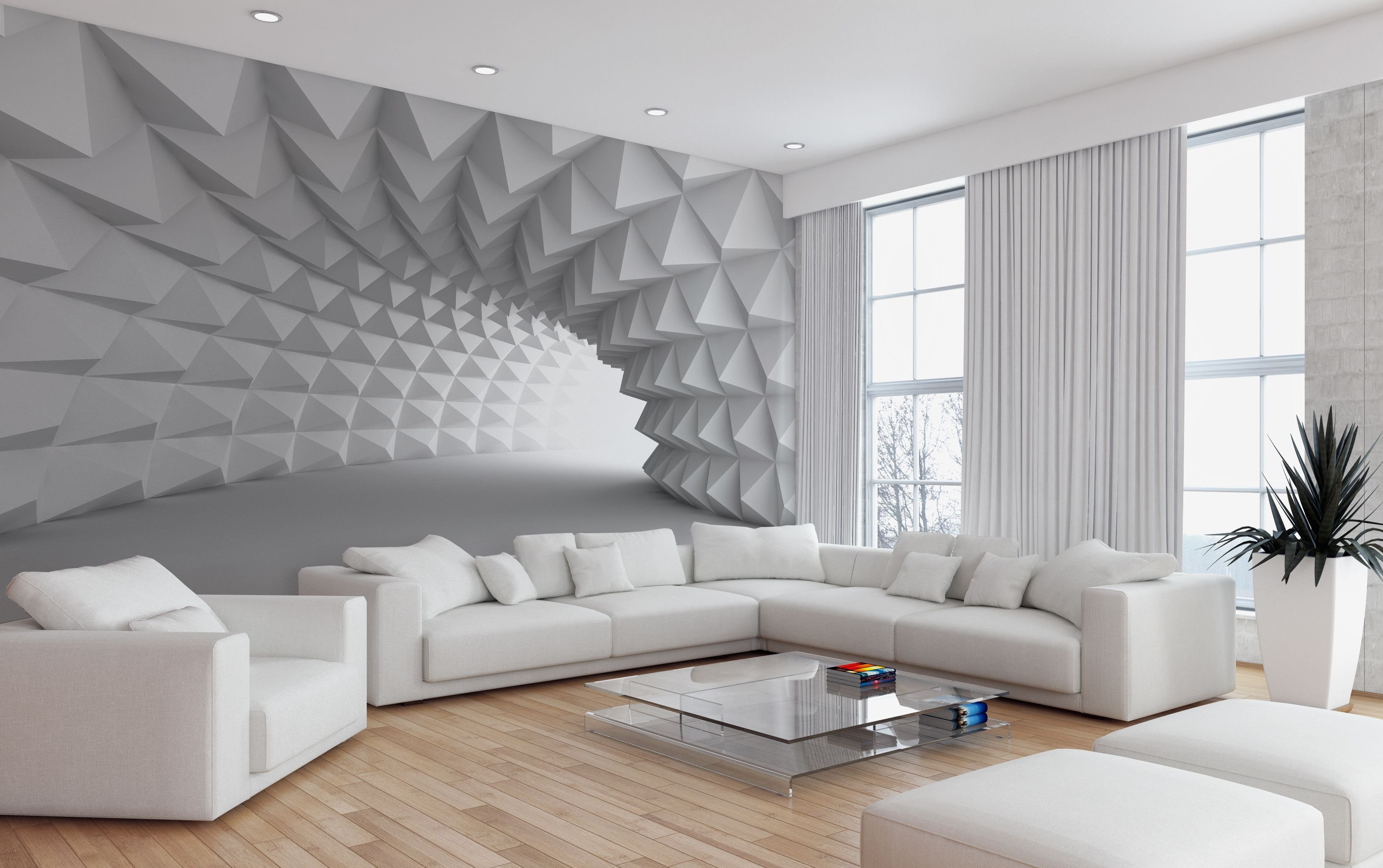 Tapet, der udvider pladsen