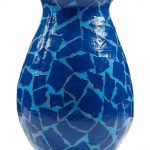 Florero azul
