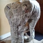 Elefante en el proceso