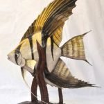 Pescado de papel maché