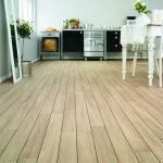 Cubierta de parquet en la cocina