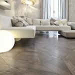Parquet modular en el hall
