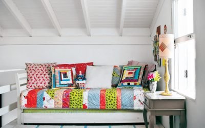 Patchwork en el interior: 75 ejemplos en la foto