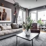 Una pequeña cantidad de muebles