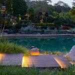 Estanque en el jardín