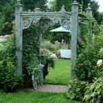 Arco de diseño de jardines