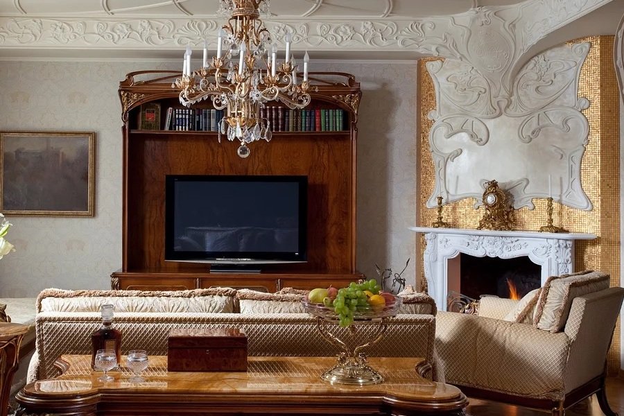 Art Nouveau stil u unutrašnjosti