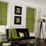 Interior marrón-verde