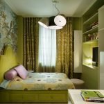 Dormitorio verde