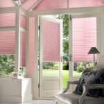 Interior rosa y blanco
