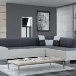Interior gris y blanco