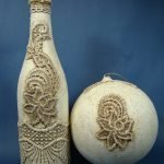 Botella y bola