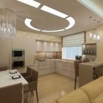 Cocina beige