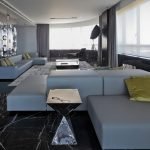 Muebles tapizados grises