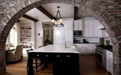 Arco a la cocina en lugar de puertas