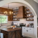 Muebles de cocina marrones