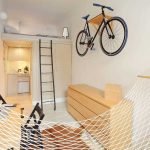 Bicicleta en la pared