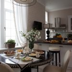 Cocina con comedor