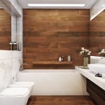 Madera en baño interior