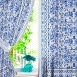 Cortinas Gzhel