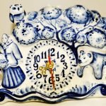 Reloj Gzhel