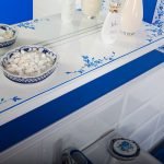 Decoración de muebles Gzhel