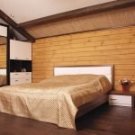 Mueble espejo en el dormitorio