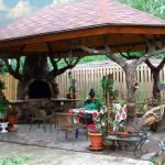 Euro pérgola de tejas