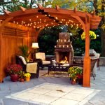 Gazebo con estufa