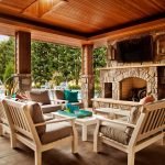 Hermosos muebles de jardín