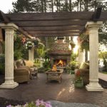 Gazebo con columnas