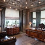 Interior con ventanal