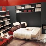 Muebles negros en el dormitorio