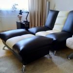 Silla de cuero cama