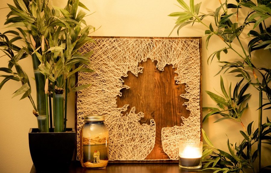 Uvanlige malerier for interiøret