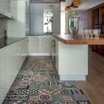 Azulejo de cocina de estilo étnico