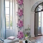 Cortinas con peonías