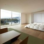 Dormitorio con pisos