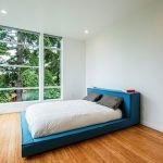 Cama doble turquesa