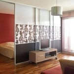 Partición con decoración