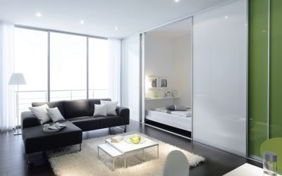 Vidrio en el interior: muebles y decoración.