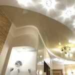 Luces LED en el techo