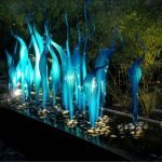 Estanque retroiluminado