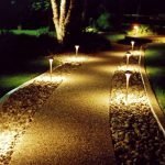 Iluminación del camino del jardín