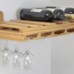 Estante para botellas y vasos