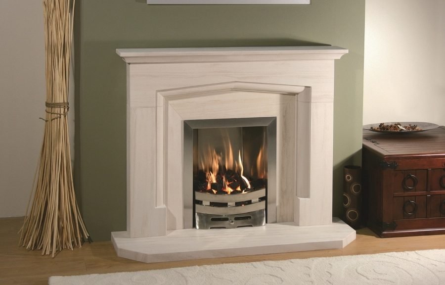 Gipszkarton dekoratív kandalló