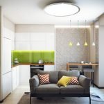 Lámparas sobre la mesa