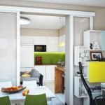 Puerta corredera de cocina