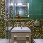 Mosaico en el baño